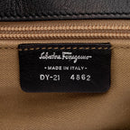 Salvatore Ferragamo Calfskin Ganchini Jules Satchel (SHF-5PXr2S)