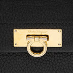 Salvatore Ferragamo Calfskin Gancini Continental Wallet (SHF-raZTbM)