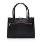 Salvatore Ferragamo Calfskin Gancini Lock Marlene Medium Tote (SHF-UREkYB)
