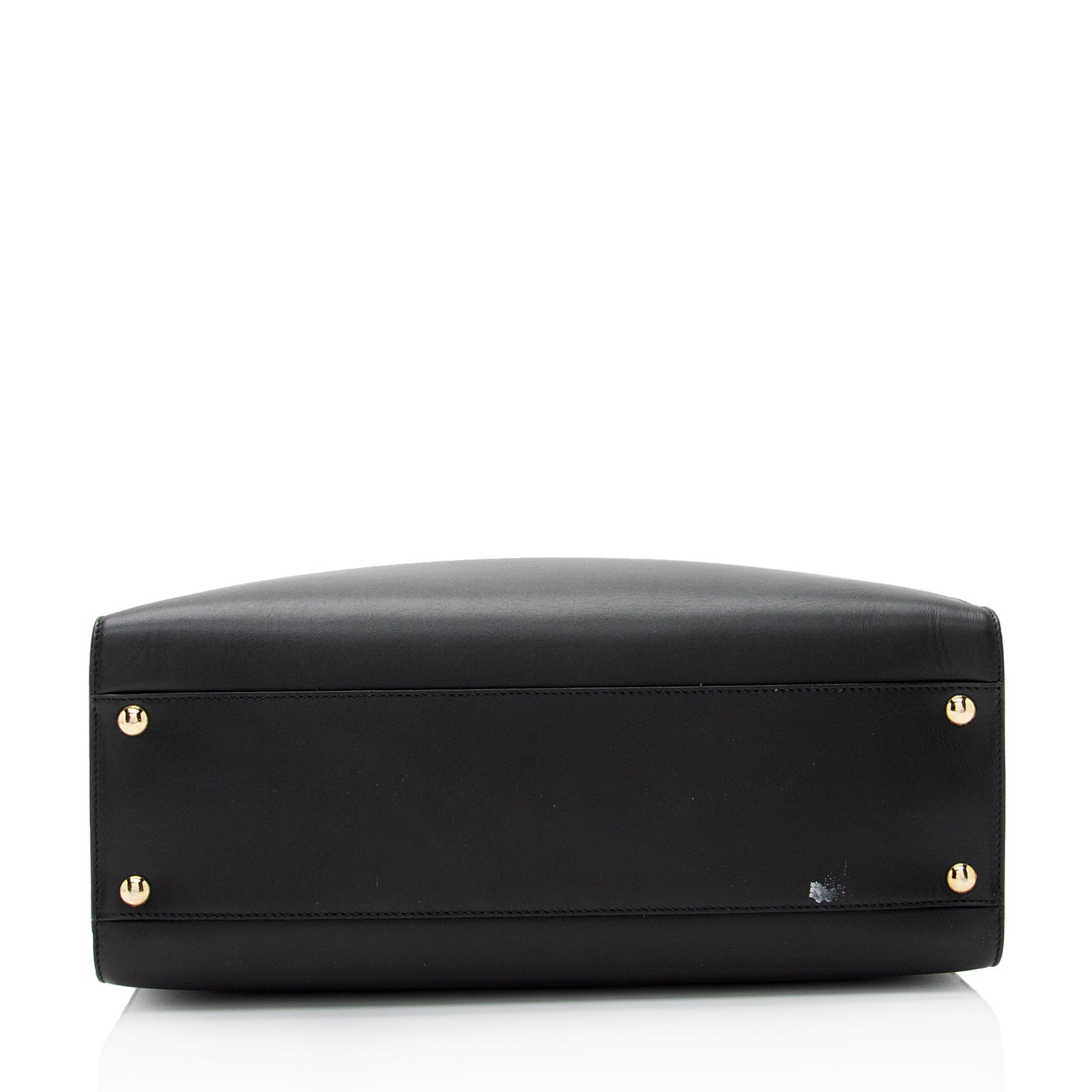 Salvatore Ferragamo Calfskin Gancini Lock Marlene Medium Tote (SHF-UREkYB)