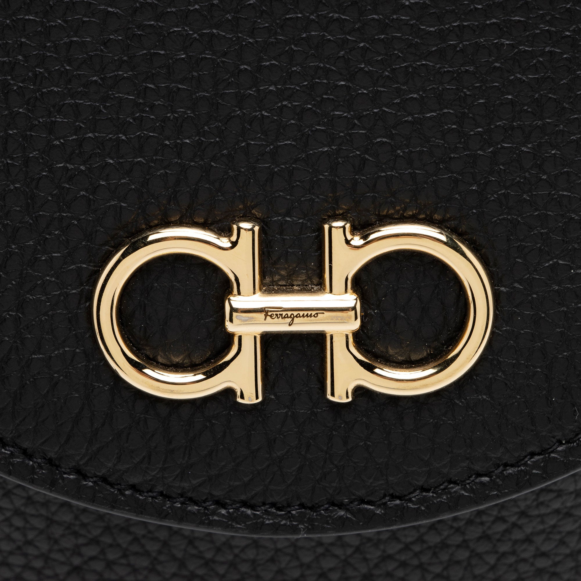 Salvatore Ferragamo Calfskin Gancini Mini Backpack (SHF-51pHFZ)