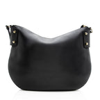 Salvatore Ferragamo Calfskin Gancini Pocket Messenger Bag (SHF-20244)