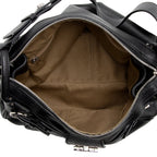 Salvatore Ferragamo Calfskin Gancini Shoulder Bag (SHF-22067)