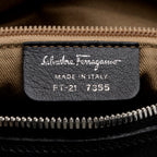 Salvatore Ferragamo Calfskin Gancini Shoulder Bag (SHF-22067)