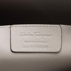 Salvatore Ferragamo Calfskin Gancio Trifolio Medium Top Handle Satchel (SHF-qfzwLk)