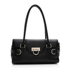 Salvatore Ferragamo Calfskin Gina Shoulder Bag (SHF-21616)