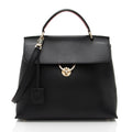 Salvatore Ferragamo Calfskin Jet Set Large Top Handle (SHF-VwIECE)