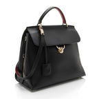 Salvatore Ferragamo Calfskin Jet Set Large Top Handle (SHF-VwIECE)