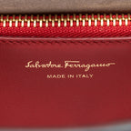 Salvatore Ferragamo Calfskin Jet Set Top Handle Large Satchel (SHF-JMhPjy)