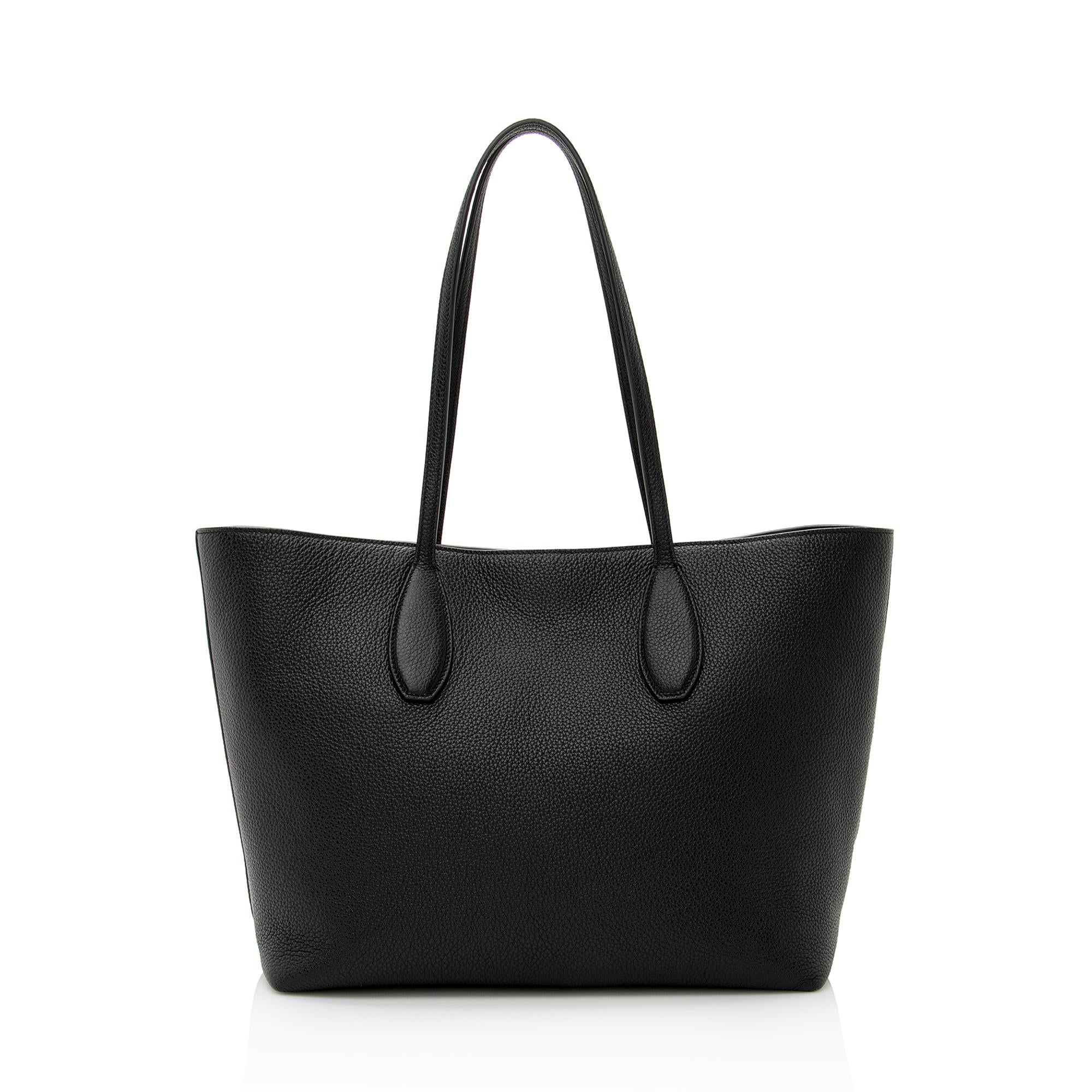 Salvatore Ferragamo Calfskin Medium Studio Tote