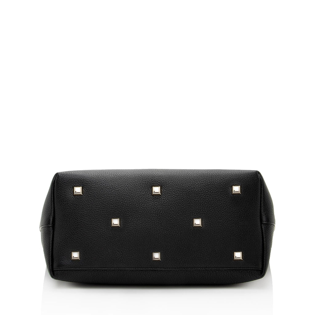 Salvatore Ferragamo Calfskin Medium Studio Tote