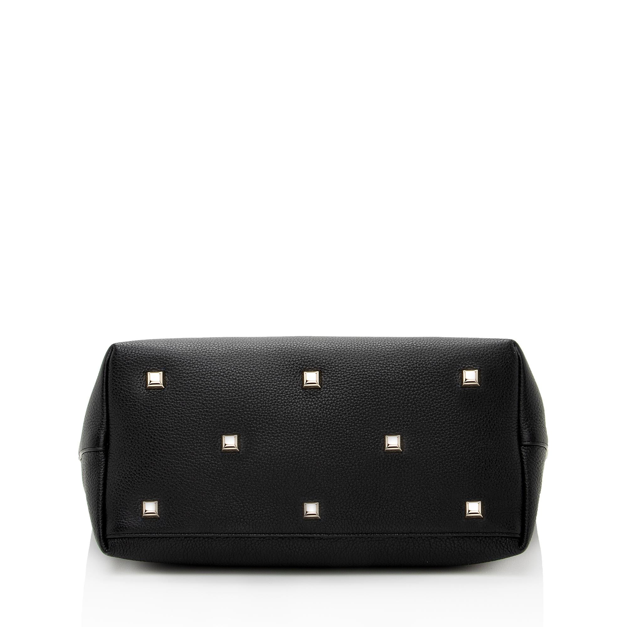 Salvatore Ferragamo Calfskin Medium Studio Tote