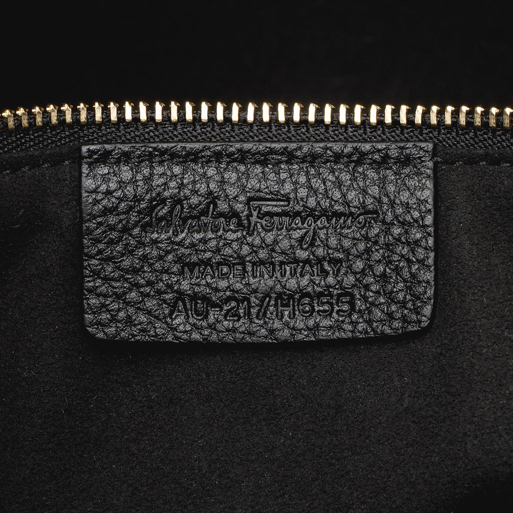 Salvatore Ferragamo Calfskin Medium Studio Tote