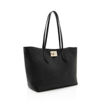 Salvatore Ferragamo Calfskin Medium Studio Tote