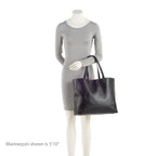 Salvatore Ferragamo Calfskin Scarlet Tote (SHF-qRHgMd)