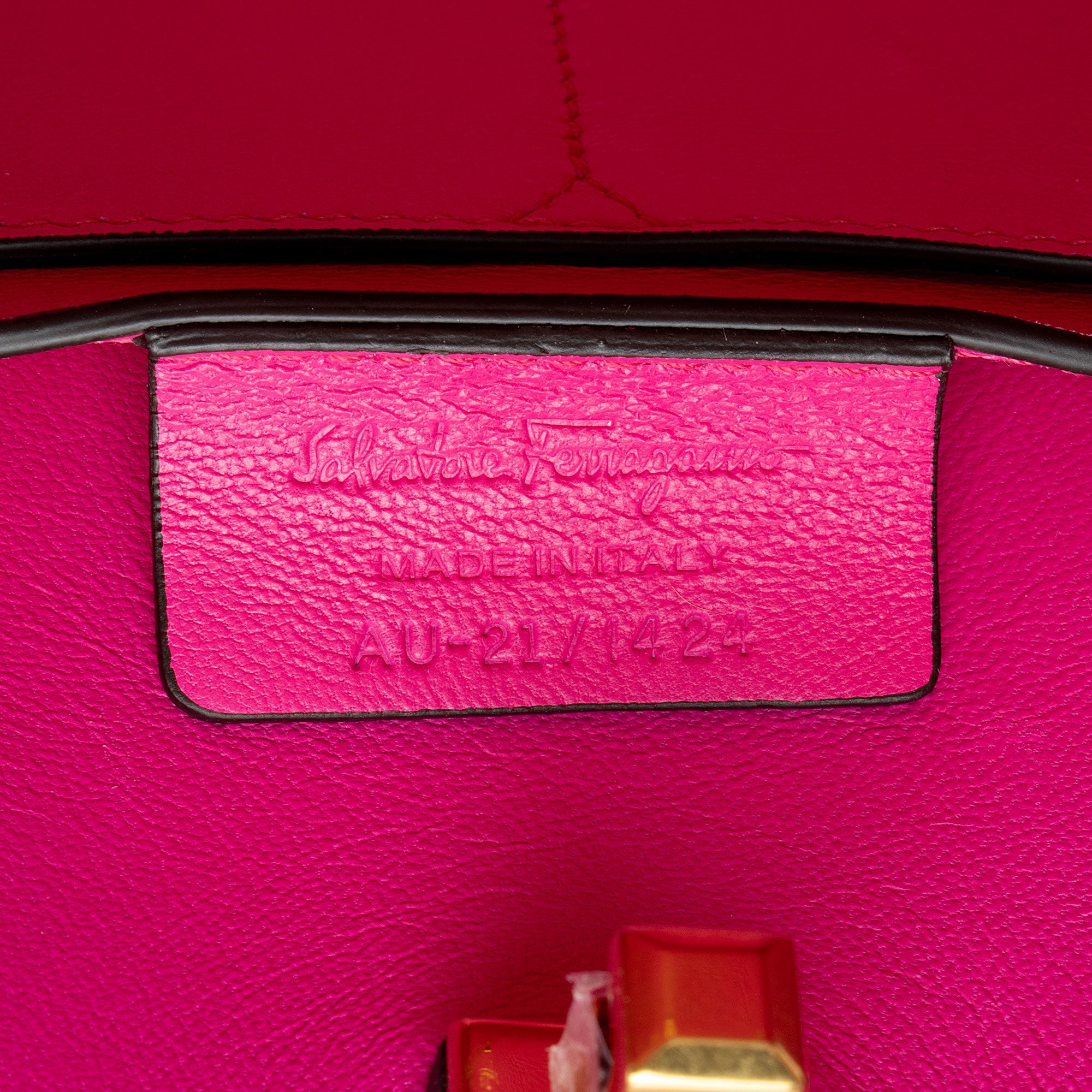 Ferragamo Calfskin Studio Small Tote - FINAL SALE