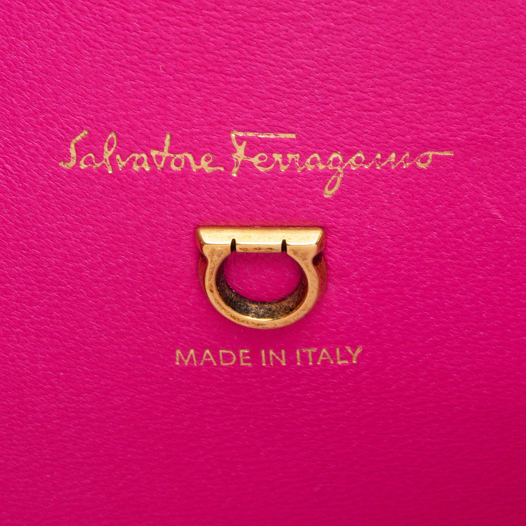 Ferragamo Calfskin Studio Small Tote - FINAL SALE