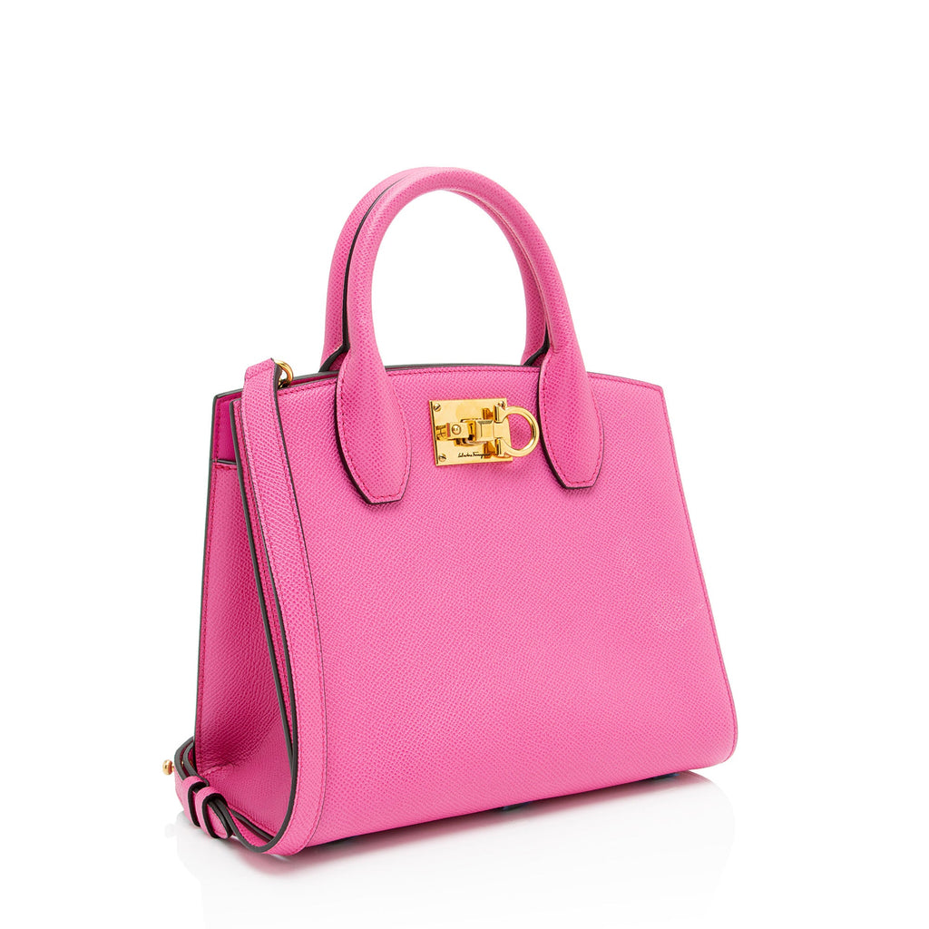 Ferragamo Calfskin Studio Small Tote - FINAL SALE
