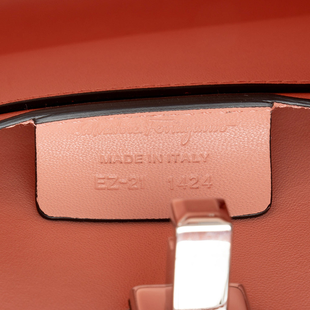 Ferragamo Calfskin Studio Small Tote