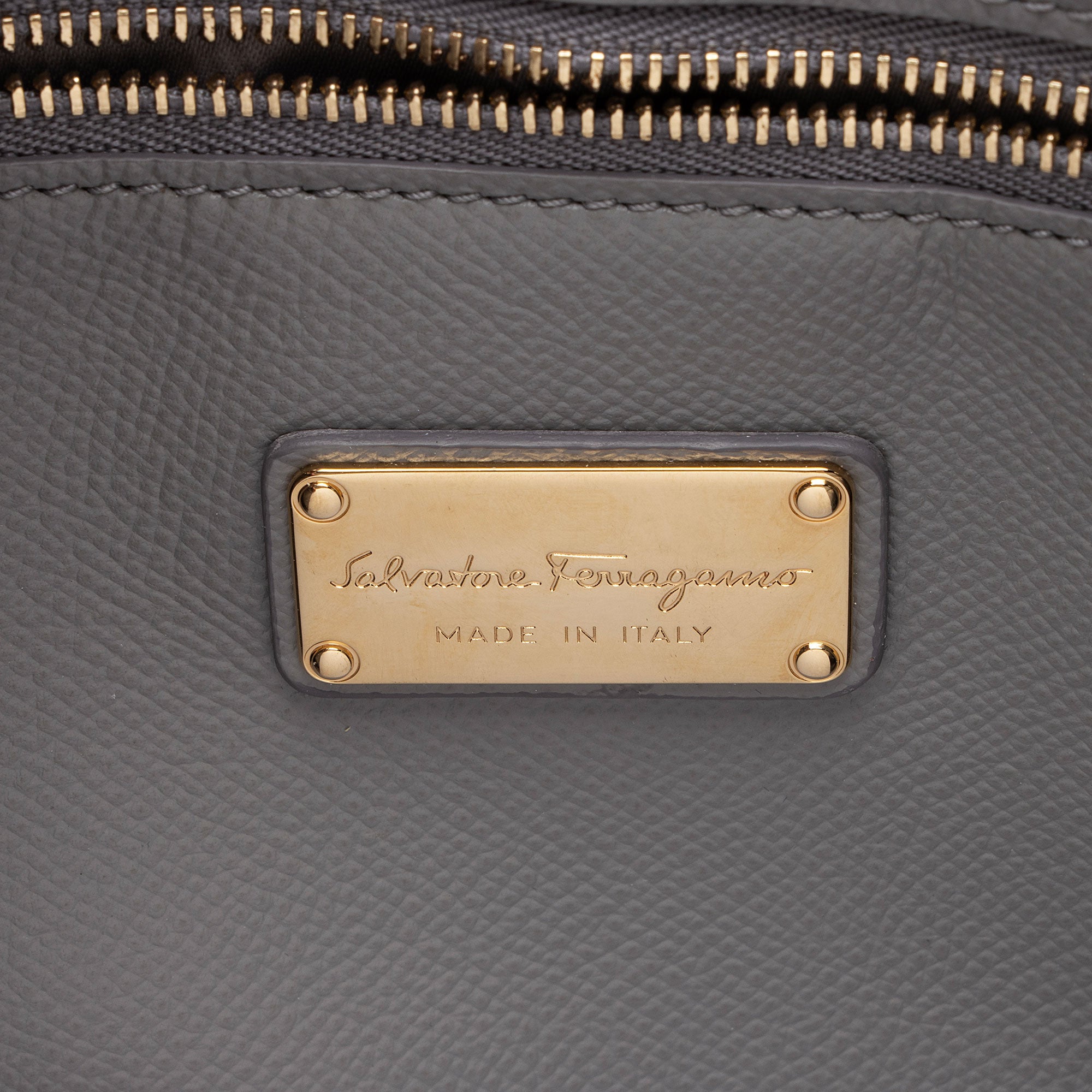 Salvatore Ferragamo Calfskin Today Medium Tote (SHF-9Eklg7)