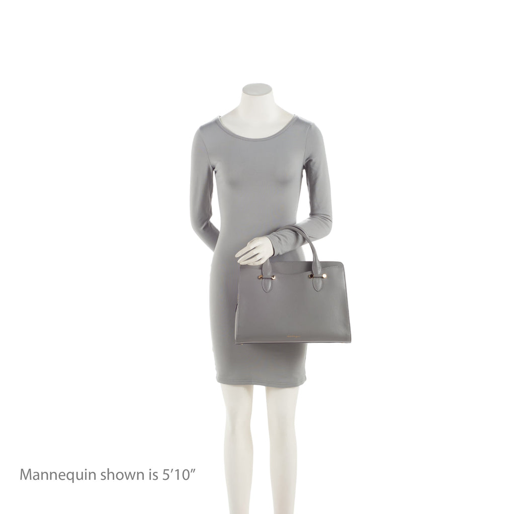Salvatore Ferragamo Calfskin Today Medium Tote (SHF-9Eklg7)