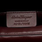 Salvatore Ferragamo Calfskin Vela Large Flap Crossbody Bag (SHF-KZPFvx)
