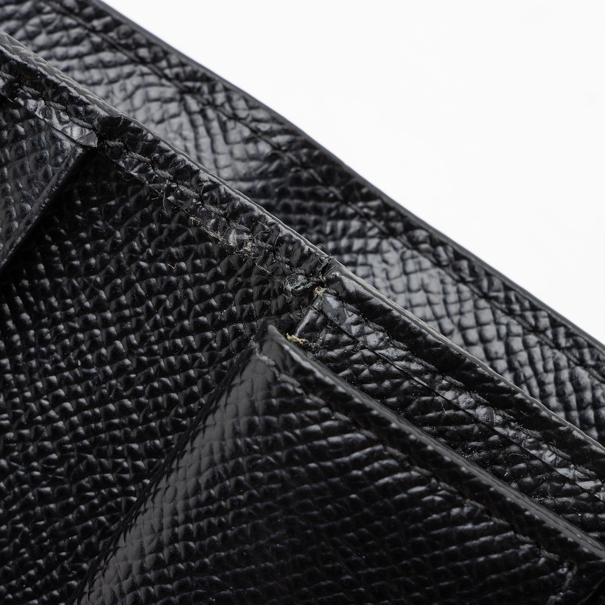 Salvatore Ferragamo Grained Calfskin Gancini French Wallet (SHF-22693)
