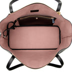 Salvatore Ferragamo Grained Calfskin Gancini Medium Tote (SHF-22745)