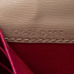 Salvatore Ferragamo Smooth Calfskin Gancio Chain Wallet (SHF-23747)