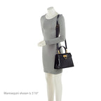 Salvatore Ferragamo Vintage Calfskin Gancini Top Handle (SHF-MXCzTv)