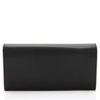 Salvatore Ferragamo Shiny Calfskin Gancini Long Wallet - FINAL SALE (SHF-zI2Lod)
