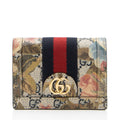 Supreme GG Supreme Water Flora Ophidia Card Case Wallet
