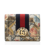 Supreme GG Supreme Water Flora Ophidia Card Case Wallet