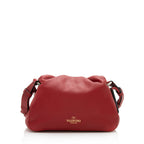 Valentino Calfskin Bloomy Mini Shoulder Bag (SHF-12181)