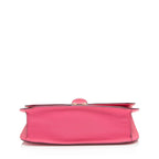Valentino Calfskin Glam Lock Medium Shoulder Bag