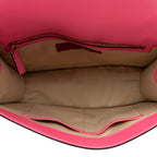Valentino Calfskin Glam Lock Medium Shoulder Bag