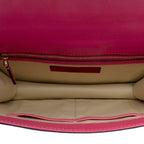 Valentino Calfskin Glam Lock Medium Shoulder Bag (SHF-H9eHek)