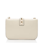 Valentino Calfskin Glam Lock Medium Shoulder Bag (SHF-FkE6xo)