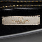 Valentino Calfskin Glam Lock Small Shoulder Bag - FINAL SALE (SHF-19505)