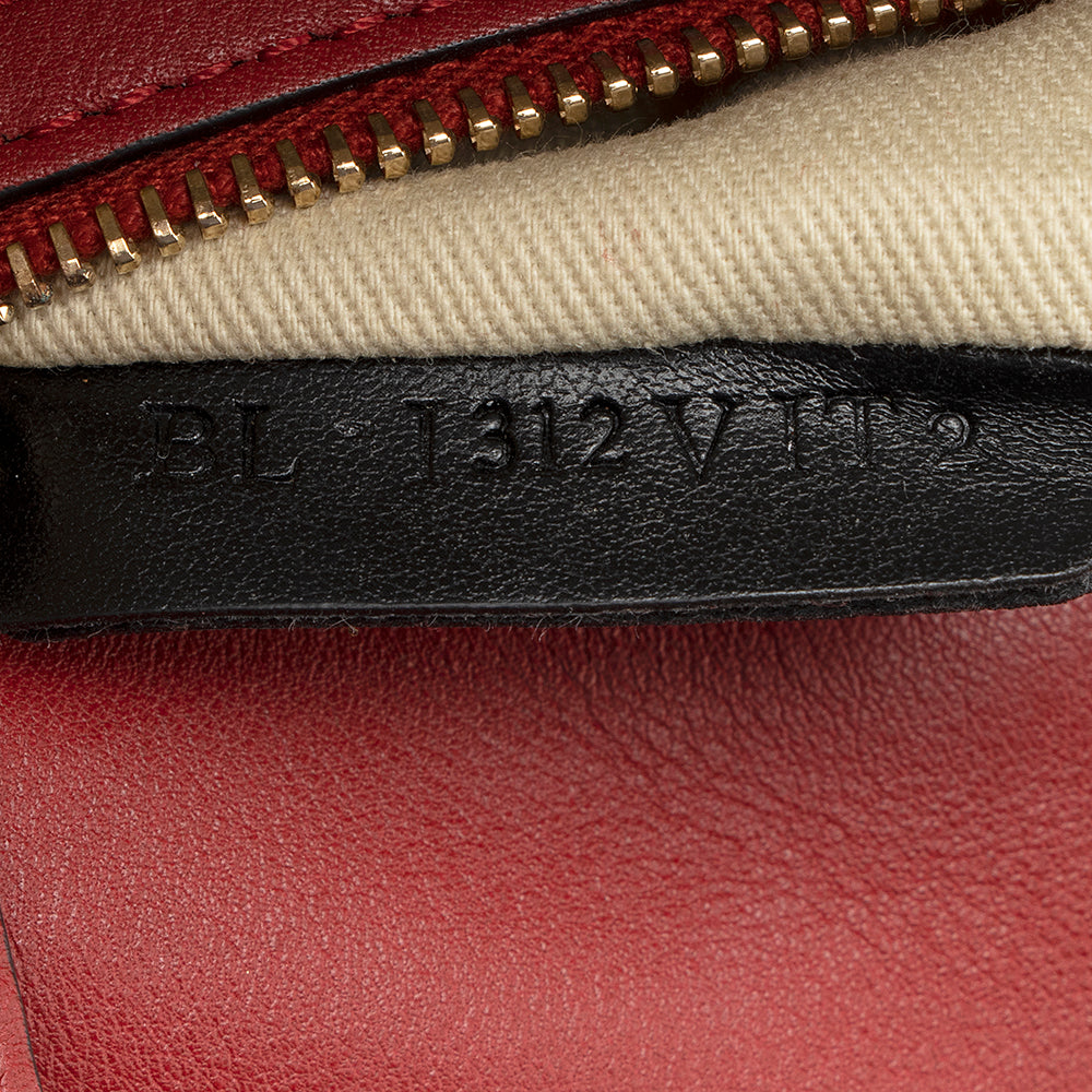 Valentino Calfskin Glam Lock Small Shoulder Bag (SHF-19767)