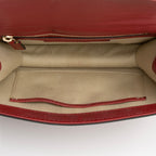Valentino Calfskin Glam Lock Small Shoulder Bag (SHF-22684)