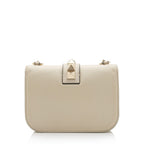 Valentino Calfskin Glam Lock Small Shoulder Bag (SHF-EgjKxt)