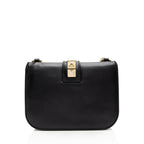 Valentino Calfskin Glam Lock Small Shoulder Bag (SHF-lIUmOS)