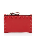 Valentino Calfskin Rockstud Bifold Wallet