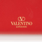 Valentino Calfskin Rockstud Bifold Wallet