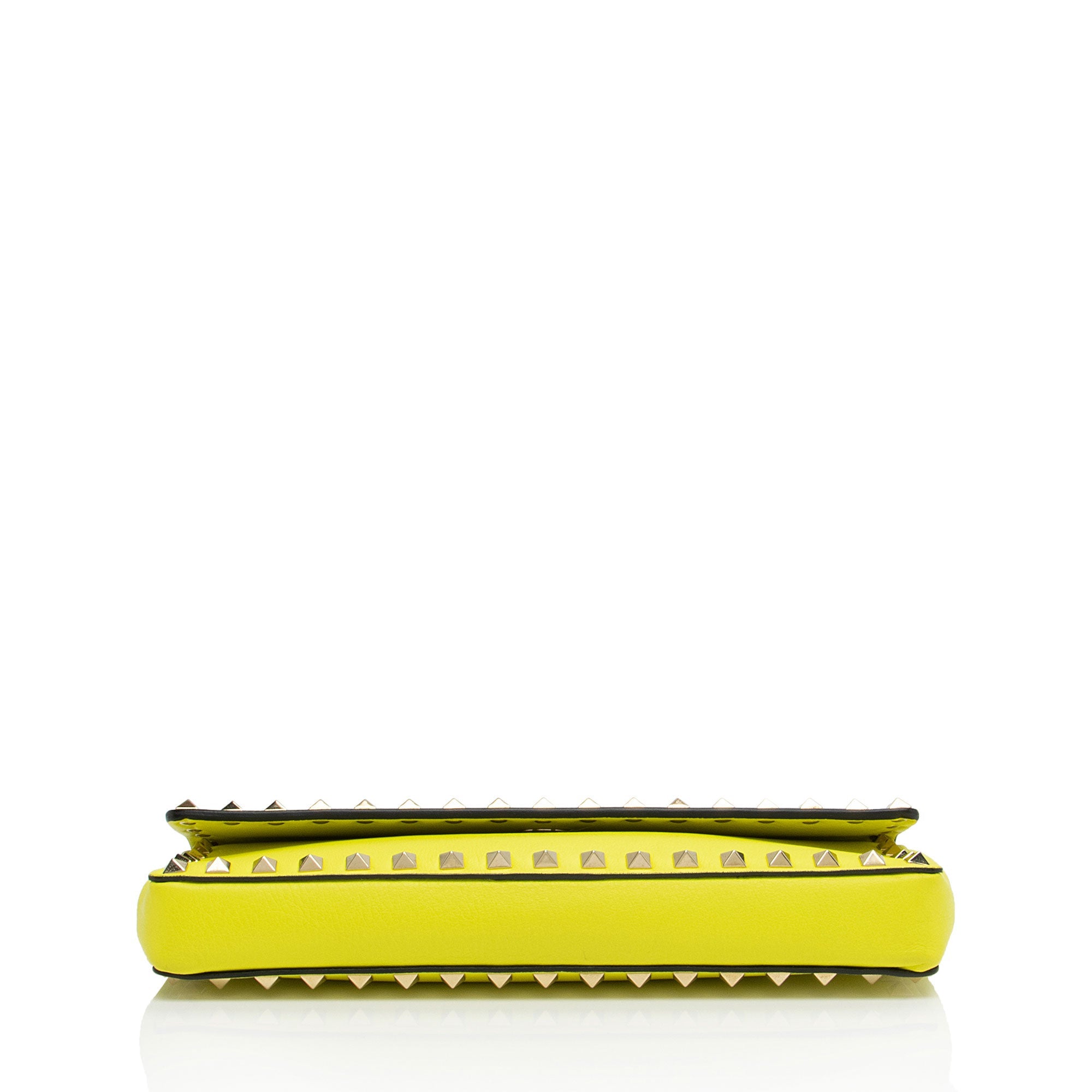 Valentino Calfskin Rockstud Bracelet Clutch (SHF-bBMezp)