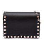 Valentino Calfskin Rockstud Chain Pouch