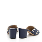 Valentino Calfskin Rockstud Crisscross Mules - Size 7.5 / 37.5 (SHF-y9D66i)