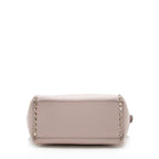 Valentino Calfskin Rockstud Double Handle Medium Tote (SHF-16009)
