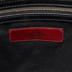 Valentino Calfskin Rockstud Double Handle Medium Tote